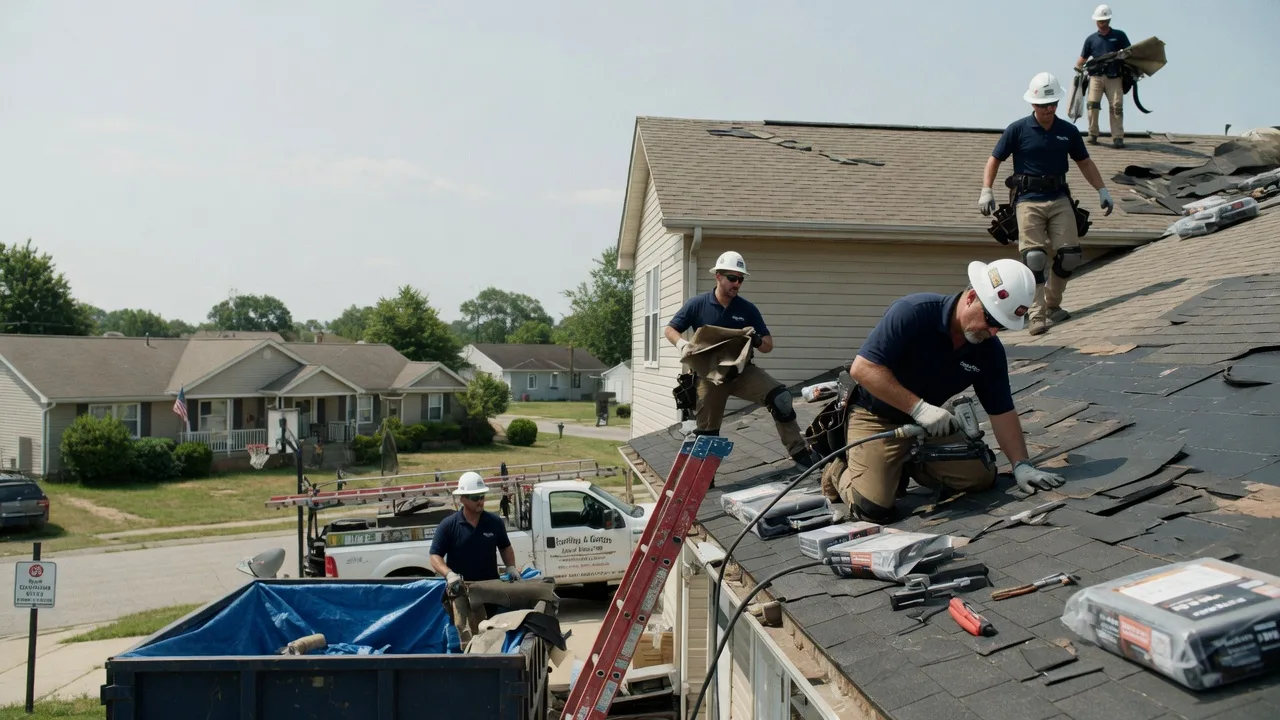 Roof Replacement in Hannibal, MO near me